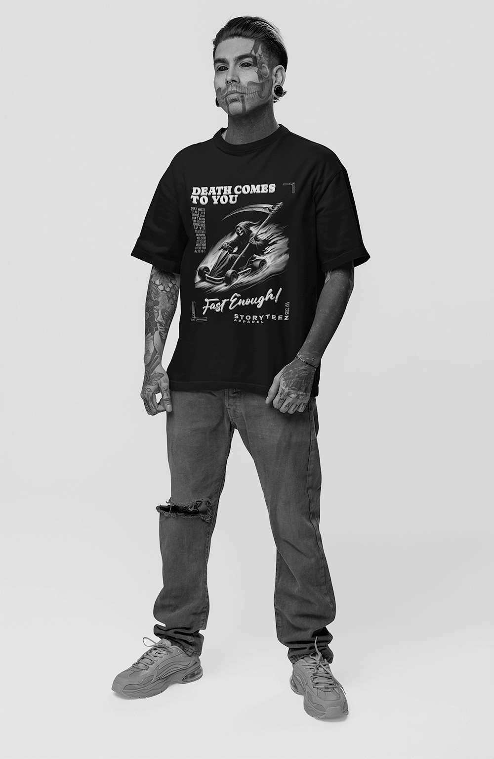 Fast Enough - Premium Heavy Oversized Teez 240 GSM