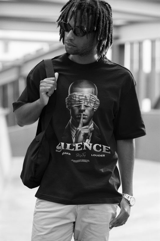 Silence - Premium Heavy Oversized Teez 240 GSM